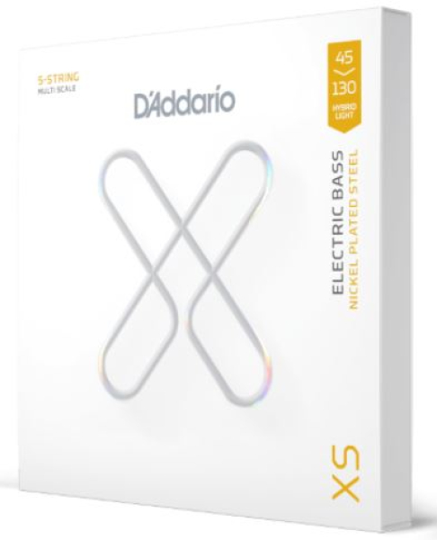 Preview: Daddario XSB45130MS Multiscale Coated, 45-130